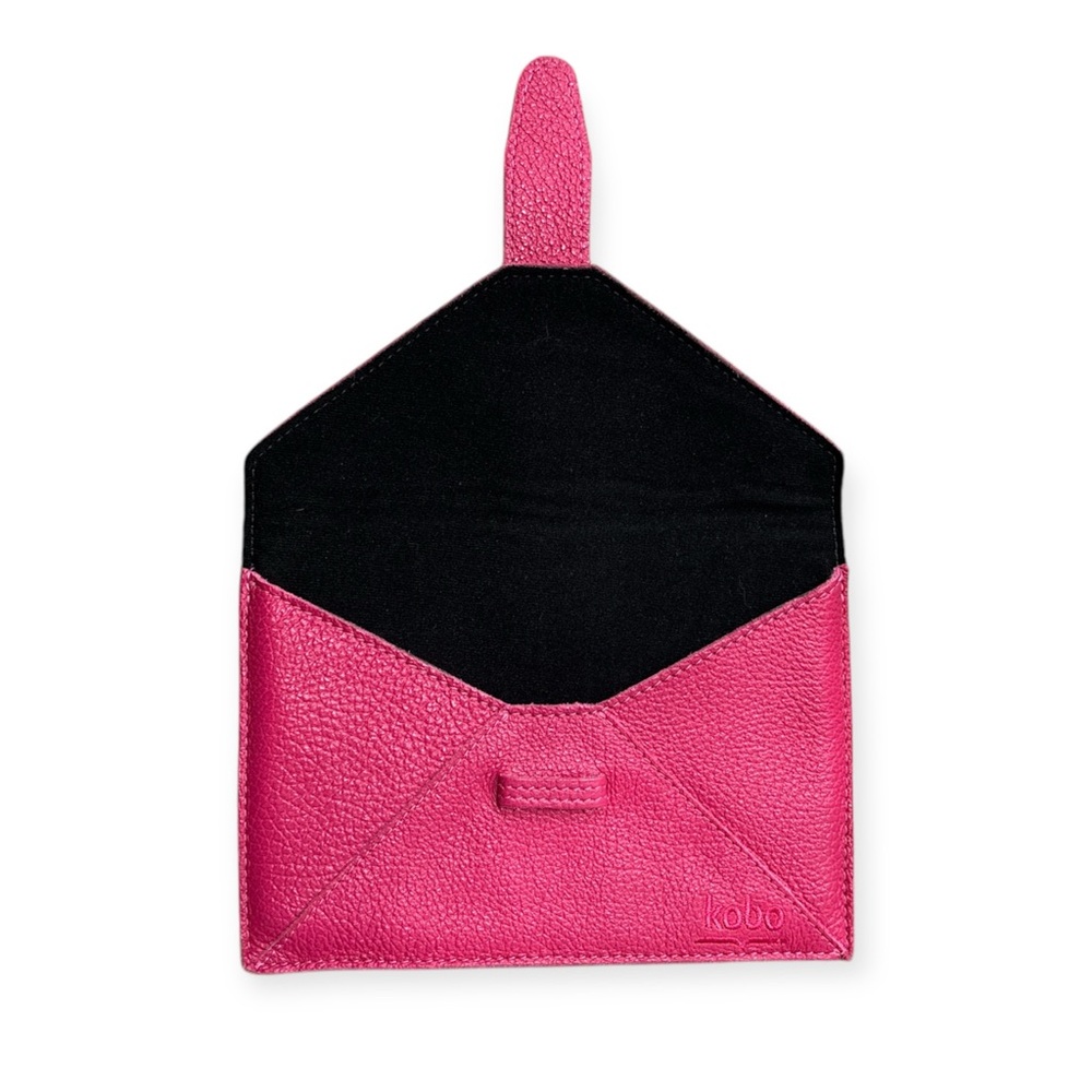 Roots Kobo Pink Envelope Leather eBook Reader Case - Picture 5 of 5